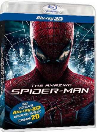 Locandina italiana DVD e BLU RAY The Amazing Spider-Man 